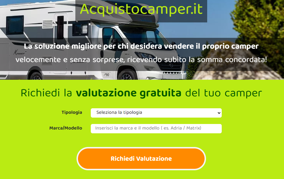 valutazione camper